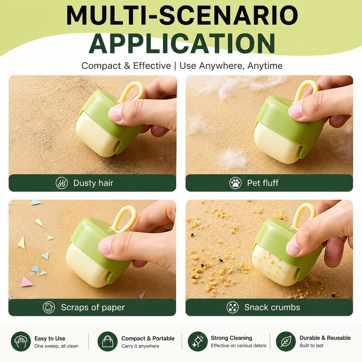 Reusable Portable Lint Roller