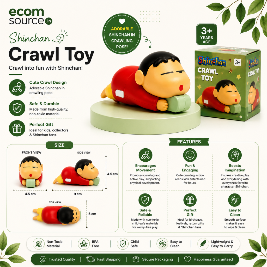 Shinchan Crawl Toy - Kids