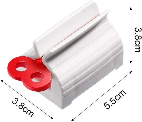 Rolling Tube Toothpaste Squeezer with Stand Holder - Durable & Practical