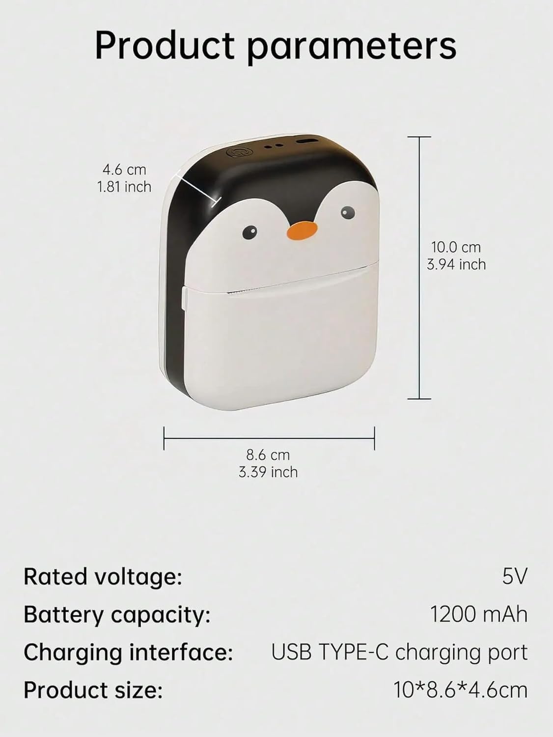 Mini Portable Bluetooth Thermal Photo Inkless Instant Pocket Printer